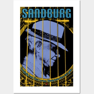 Carl Sandburg - Urban Folk Poet Posters and Art